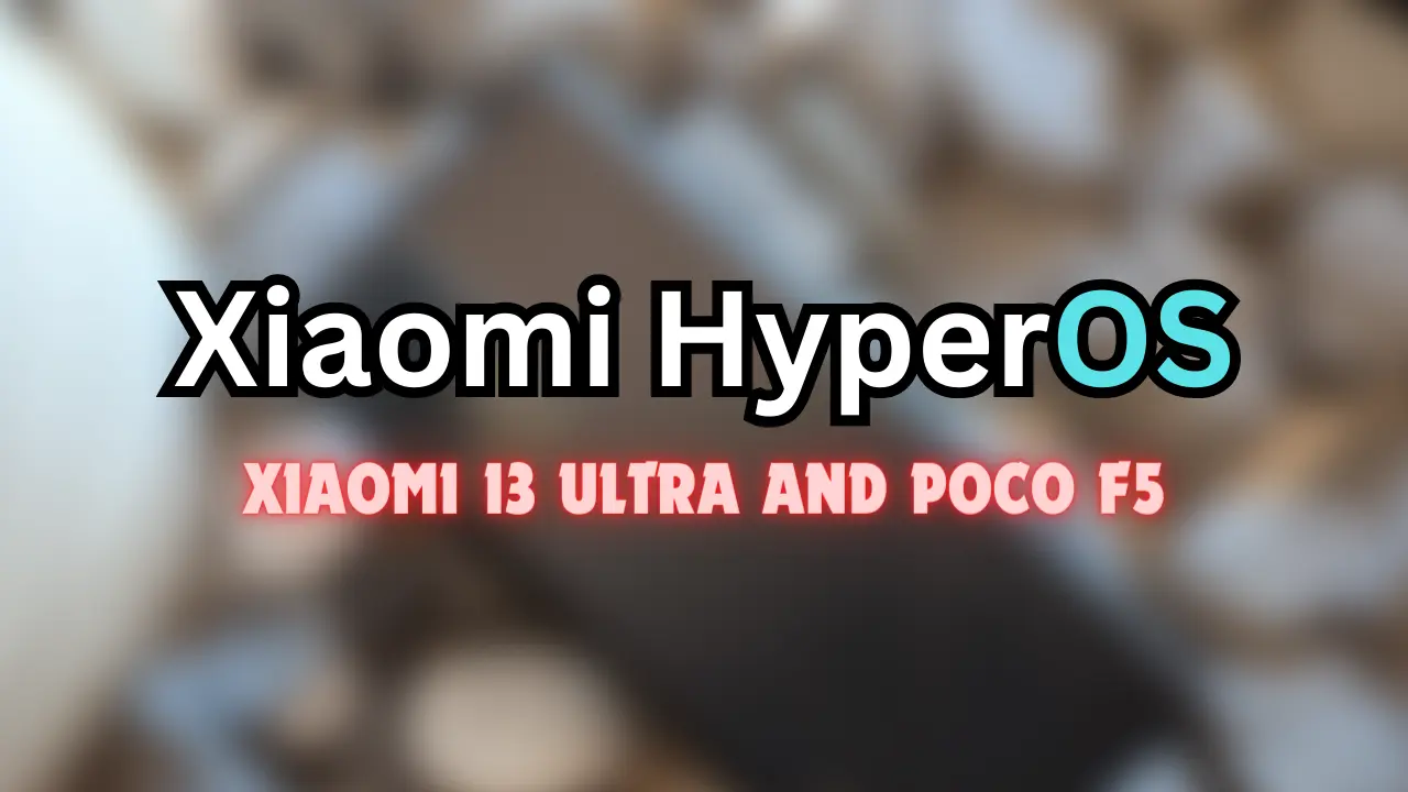 POCO F5 Pro will get HyperOS update soon 